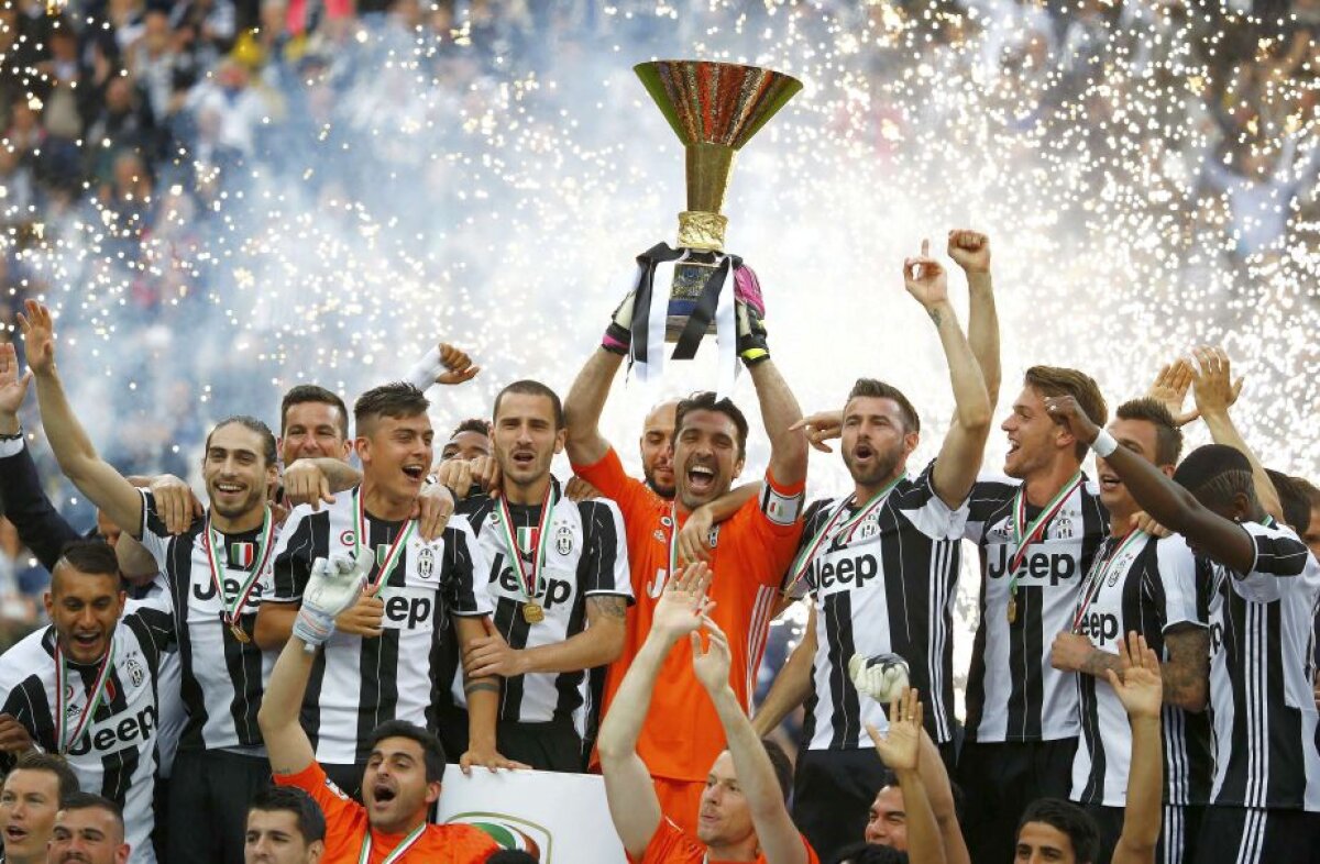 VIDEO+FOTO Juventus domină Italia! "Bătrâna doamnă" a câștigat titlul pentru al 5-lea sezon consecutiv