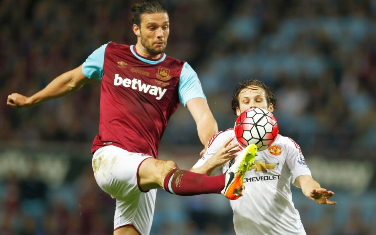 "Am crezut că glumește!" » Ce i-a propus iubita lui Andy Carroll: "Nu vrei să spargem bolul ăla de sticlă?!"