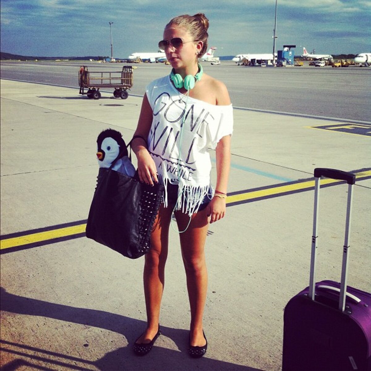 FOTO Fiica cea mare a lui Dan Petrescu arată fabulos » Superimagini cu tânăra de 22 de ani