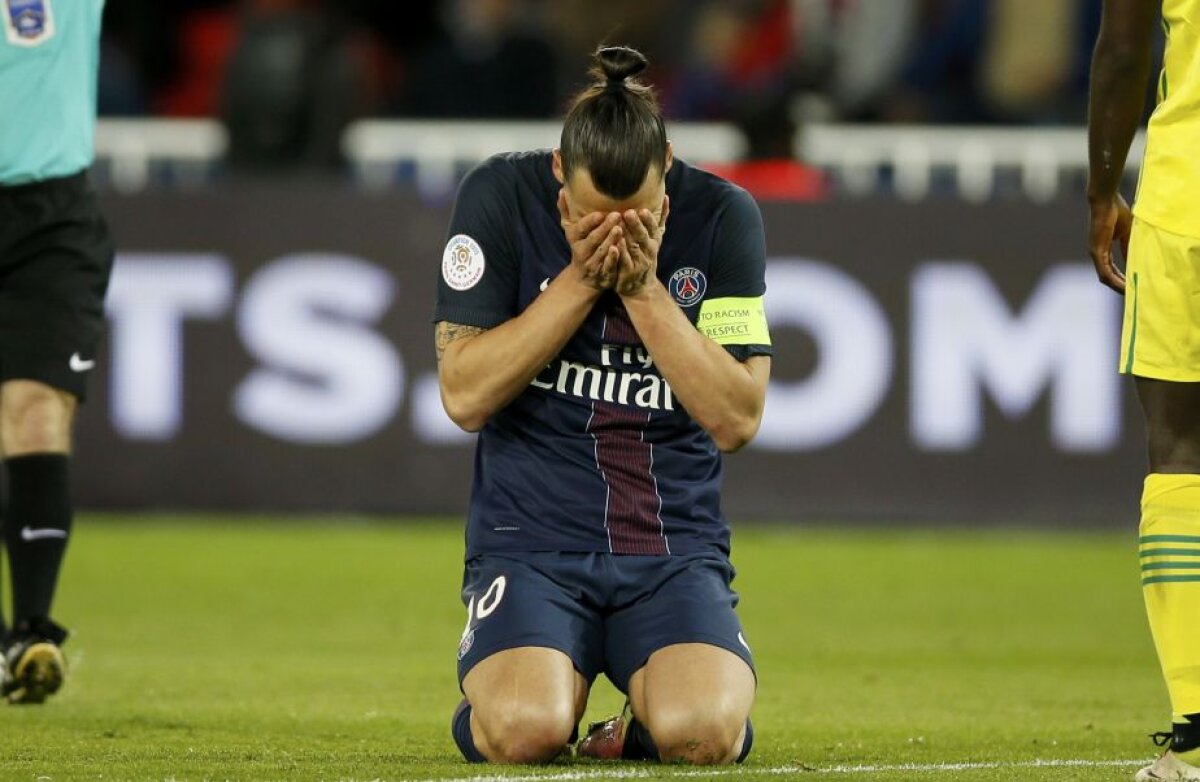 VIDEO+FOTO Ovații pentru legendă » Ibrahimovici a reușit o ”dublă”, iar arbitrul a întrerupt meciul în minutul 10 pentru a fi aplaudat la ultima apariție în Ligue 1