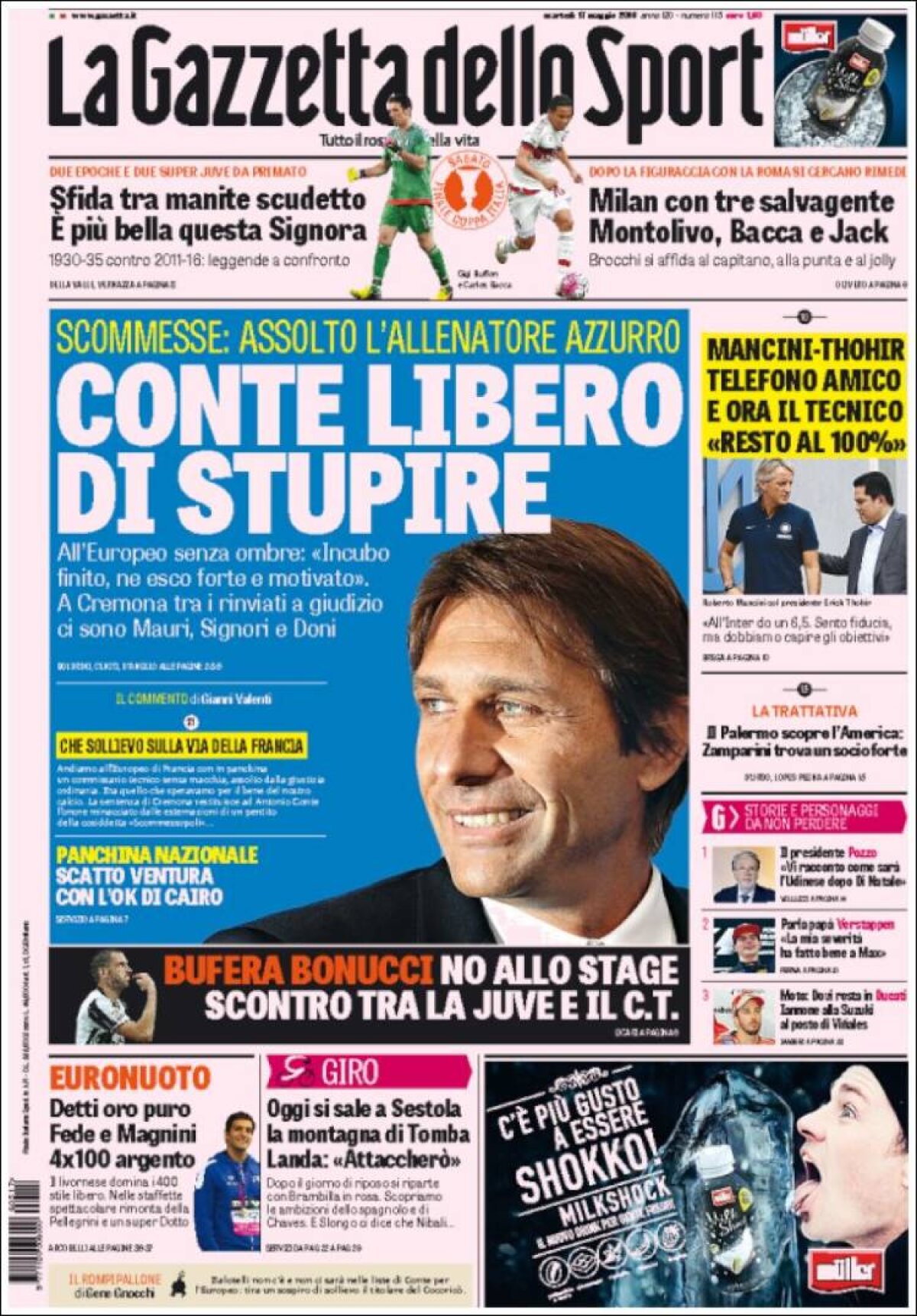 Ce scriu azi ziarele de sport din lume (17 mai 2016)