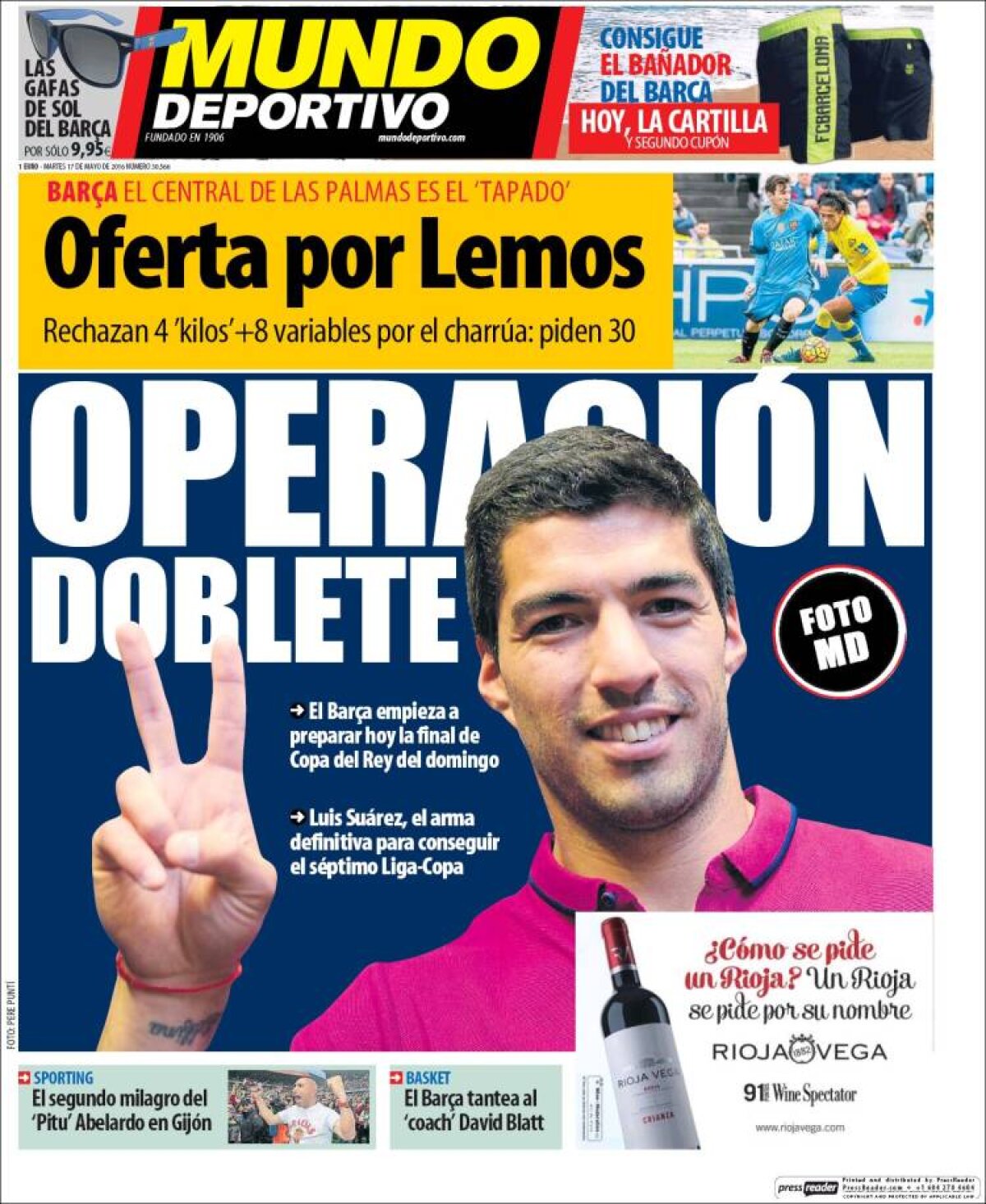 Ce scriu azi ziarele de sport din lume (17 mai 2016)