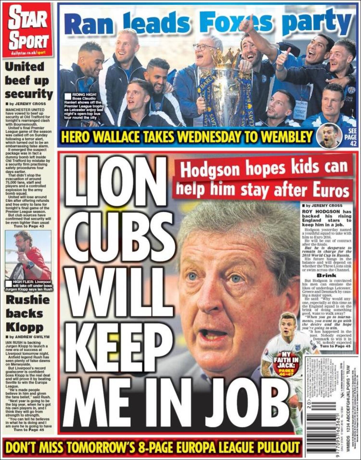 Ce scriu azi ziarele de sport din lume (17 mai 2016)