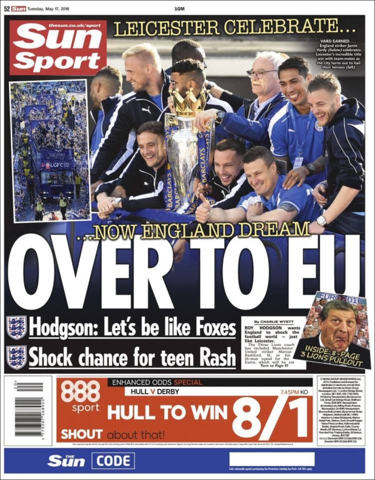 Ce scriu azi ziarele de sport din lume (17 mai 2016)