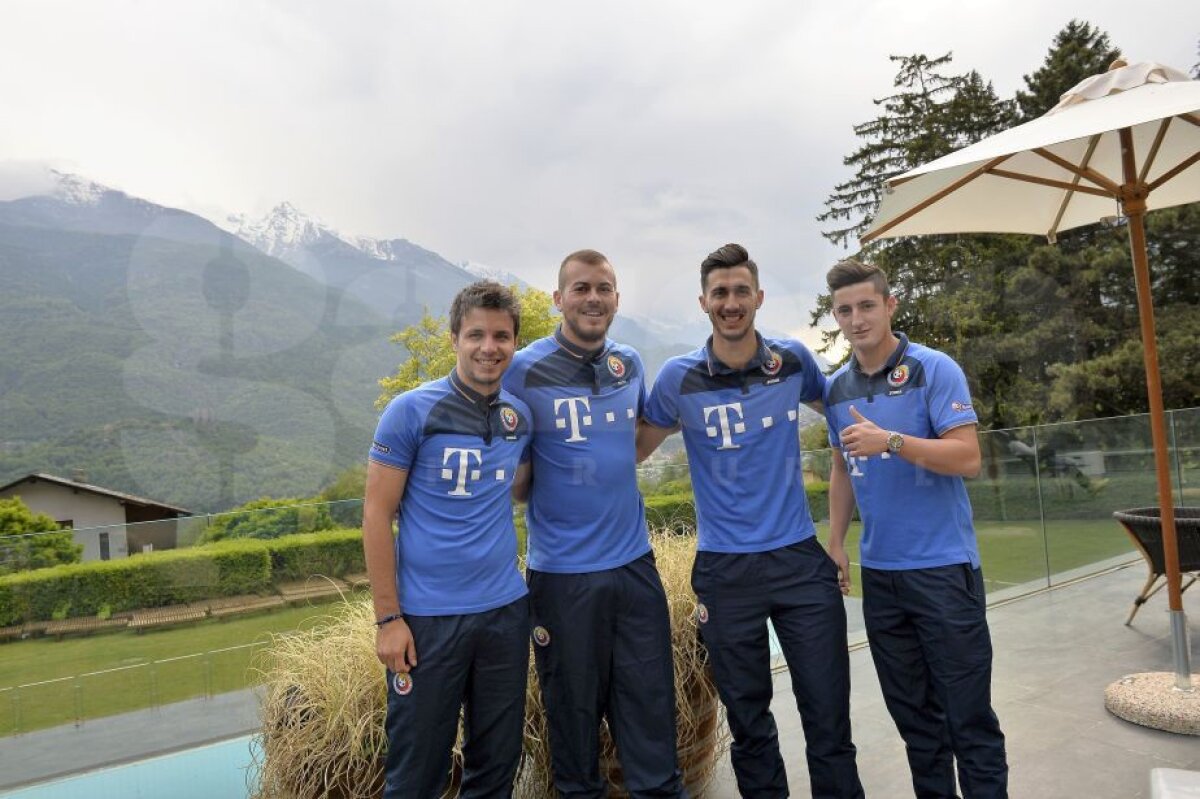 VIDEO+FOTO "Tricolorii" au ajuns în Italia cu zâmbetul pe buze