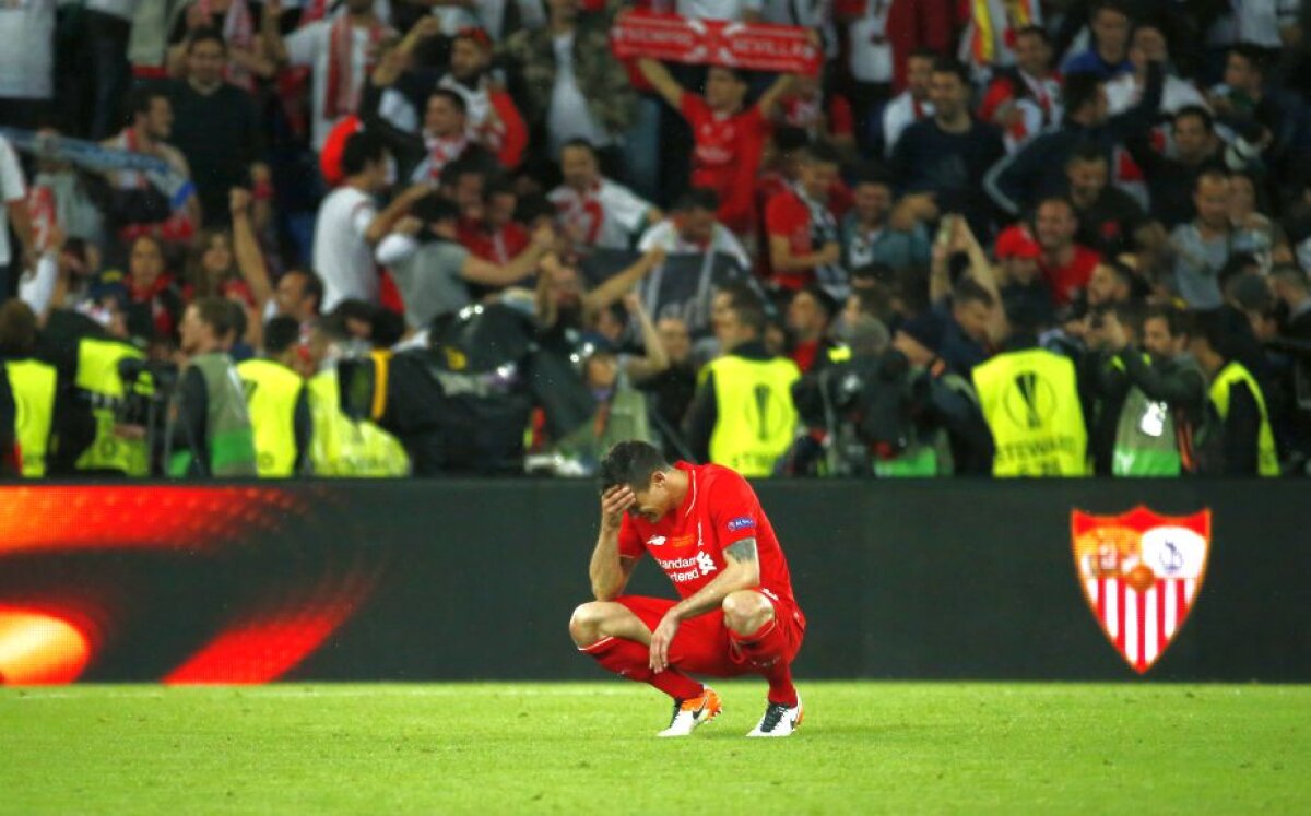 FOTO Bucuria spaniolilor și lacrimile englezilor » Cum a sărbătorit Sevilla câștigarea EL + Reacția lui Klopp de la final