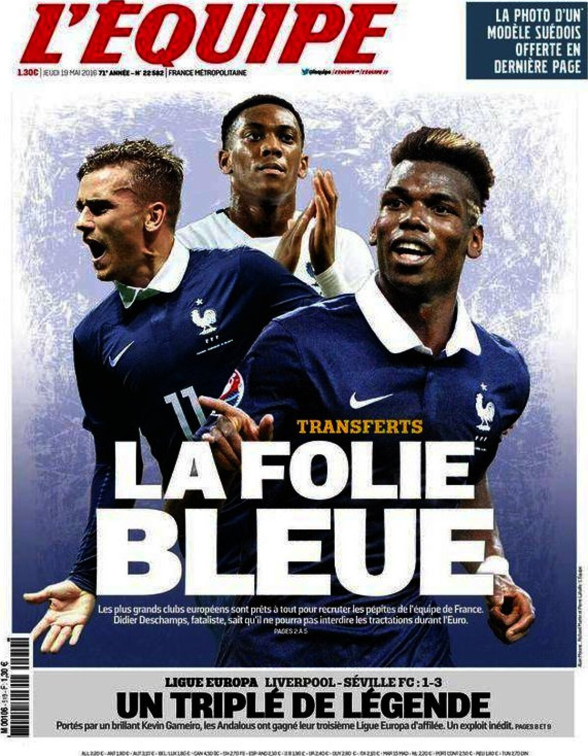 Ce scriu azi ziarele de sport din lume (19 mai 2016)