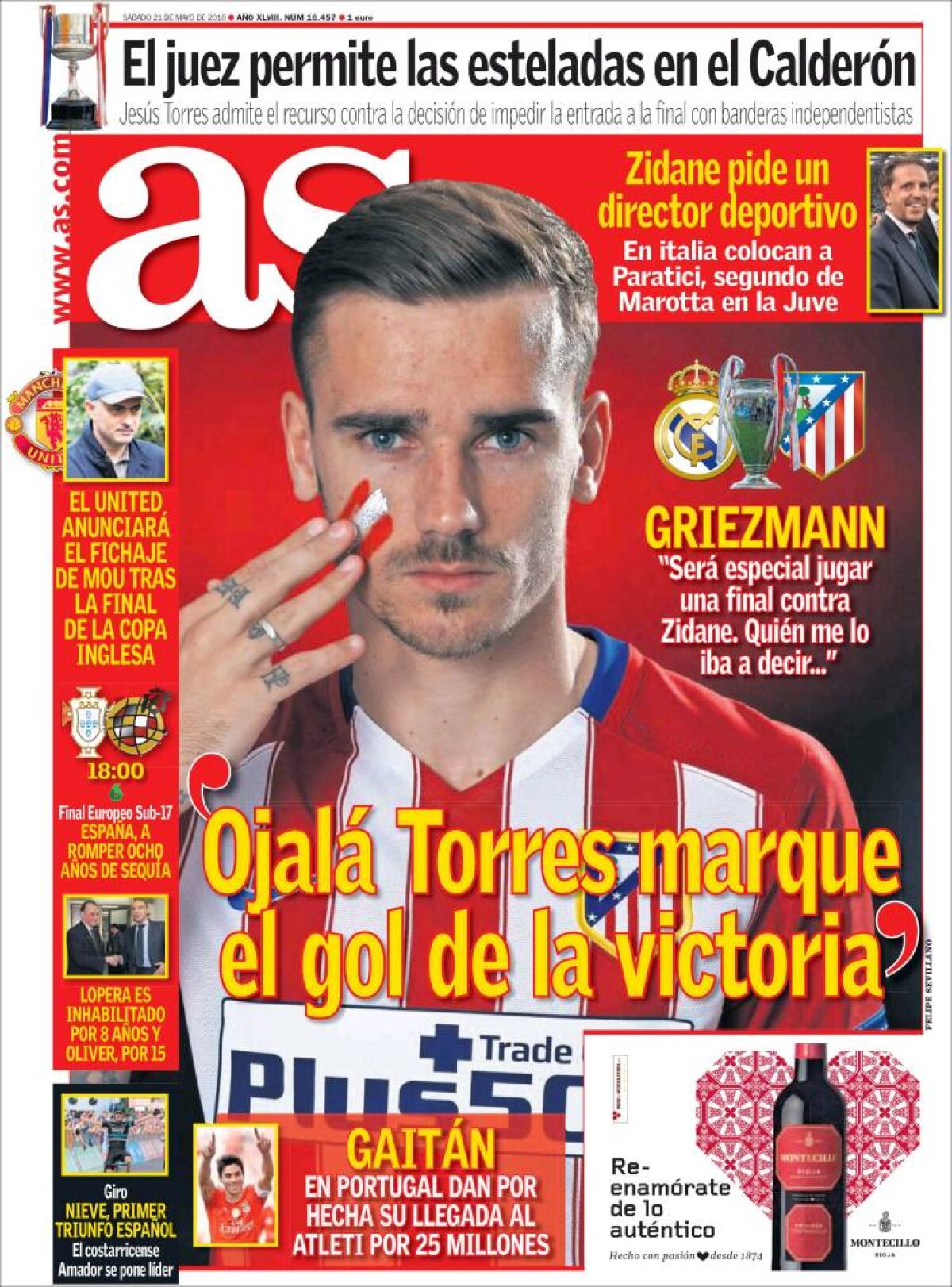 Ce scriu azi ziarele de sport din lume (21 mai 2016)