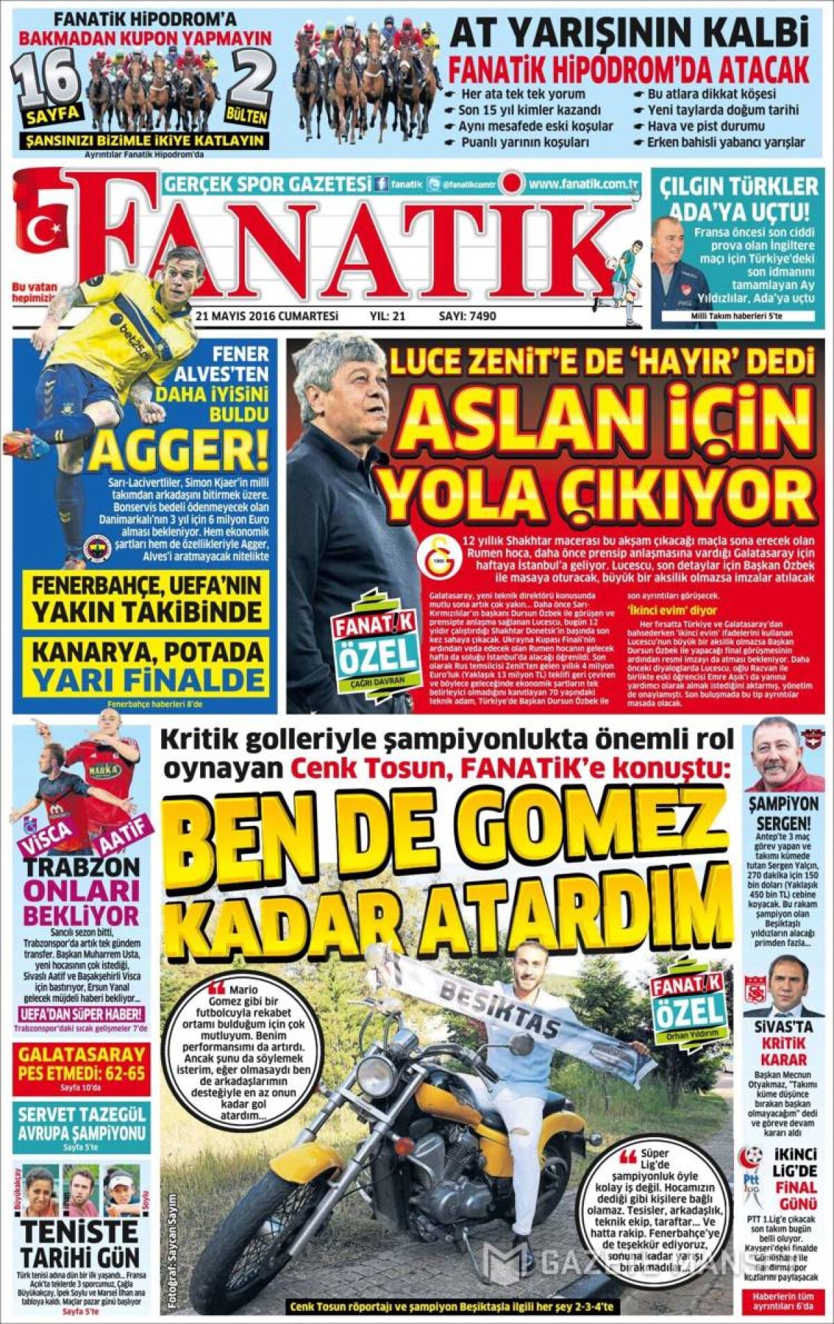 Ce scriu azi ziarele de sport din lume (21 mai 2016)