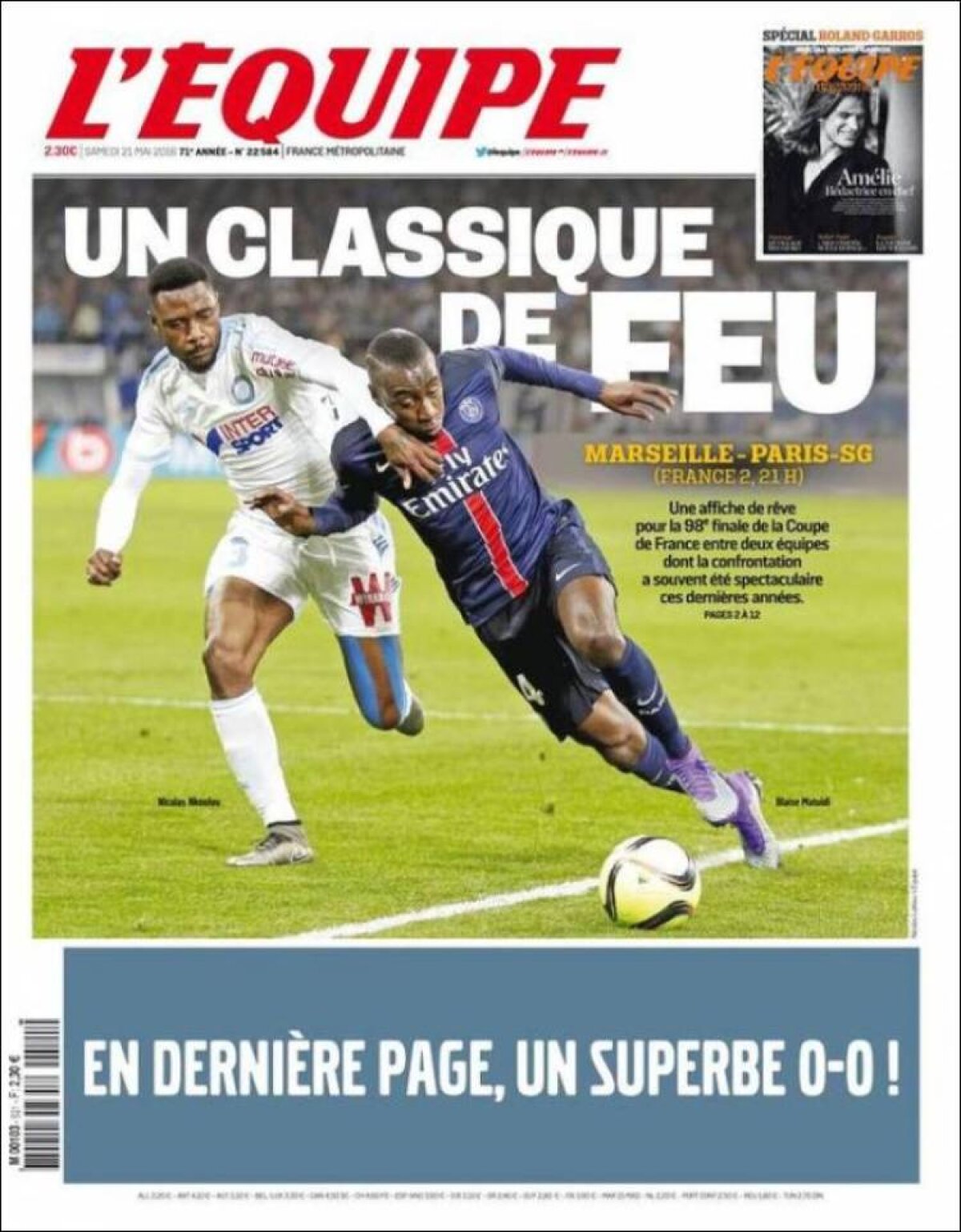 Ce scriu azi ziarele de sport din lume (21 mai 2016)