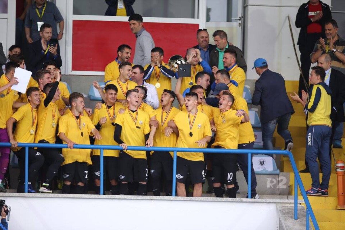 GALERIE FOTO Viitorul își păstrează titlul de campioană la Juniori A U19 » Trupa lui Hagi va merge în Youth League