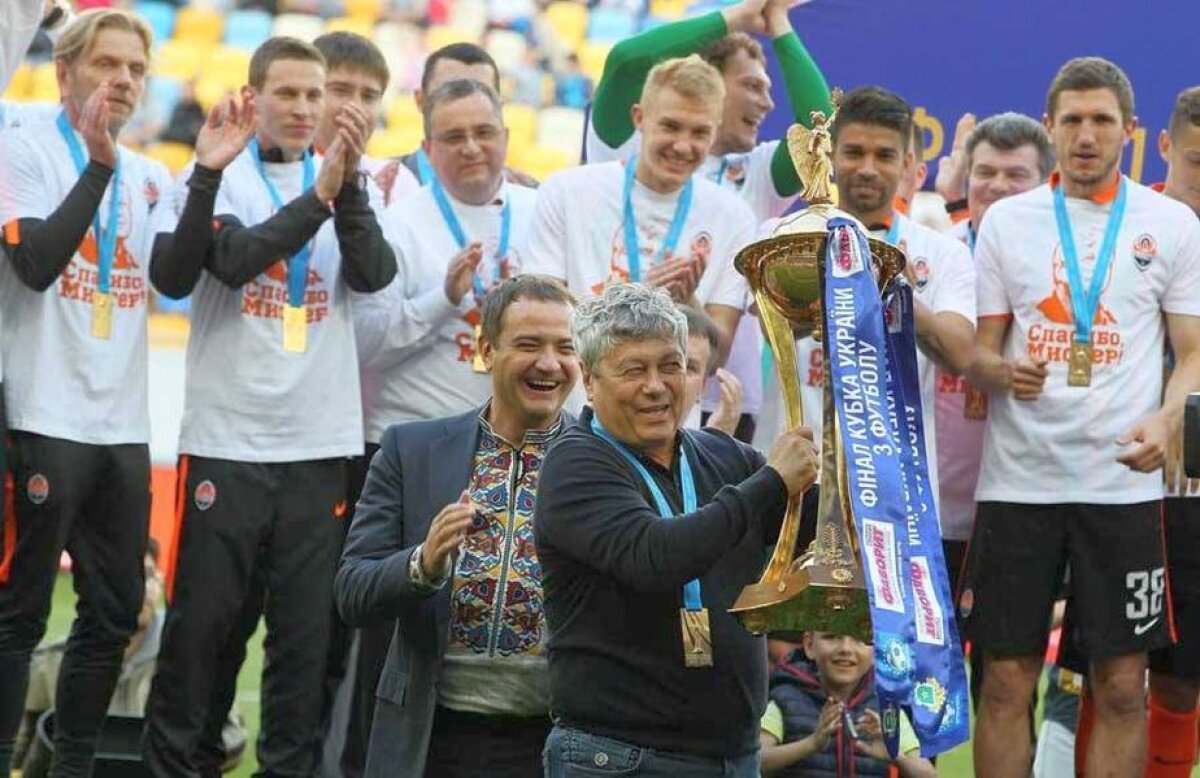VIDEO Mircea Lucescu a câștigat azi Cupa Ucrainei și și-a încununat traseul legendar la Șahtior: 22 de trofee în 12 ani! "Spasiba, Mister!"