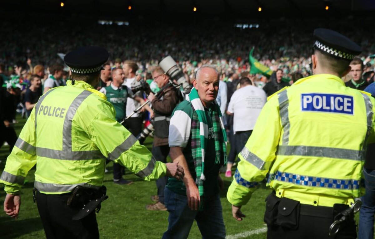 GALERIE FOTO Hibernian a câștigat Cupa Scoției după o pauză de 114 ani! Scene reprobabile la finalul partidei