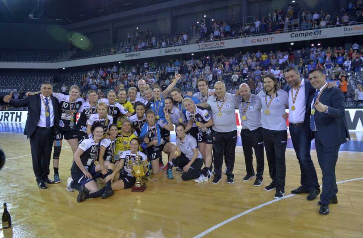 Triplă istorică pentru CSM București » Azi a câștigat și Cupa României