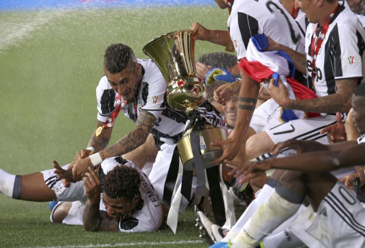VIDEO+FOTO Juventus a câștigat Cupa Italiei în fața lui AC Milan » Coregrafie de vis realizată de milanezi
