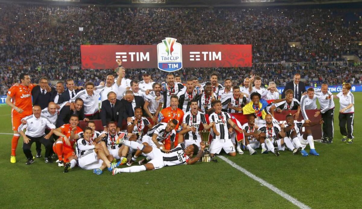 VIDEO+FOTO Juventus a câștigat Cupa Italiei în fața lui AC Milan » Coregrafie de vis realizată de milanezi