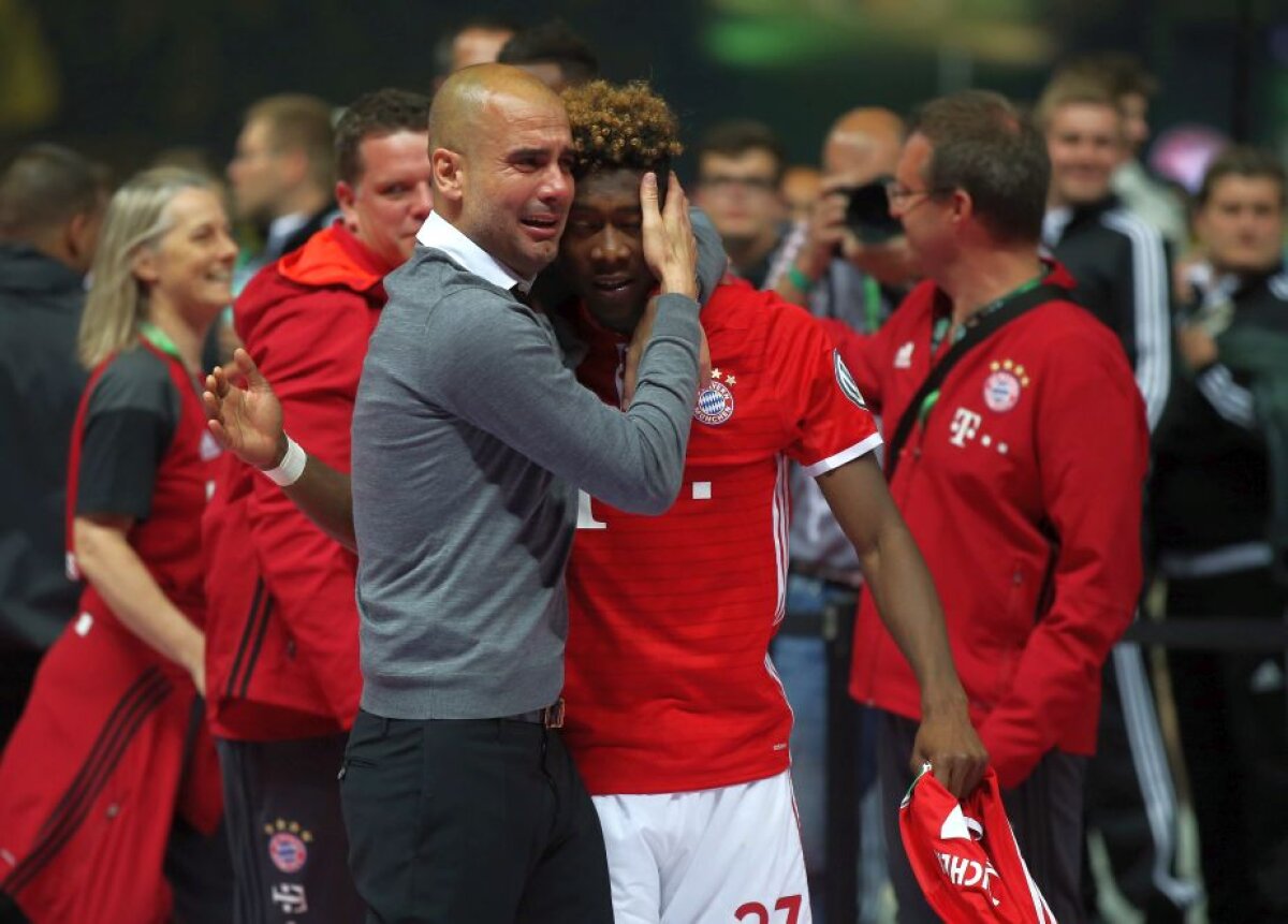 GALERIE FOTO + VIDEO Guardiola la ultimul meci pentru Bayern » Catalanul a câștigat Cupa Germaniei și a izbucnit în lacrimi