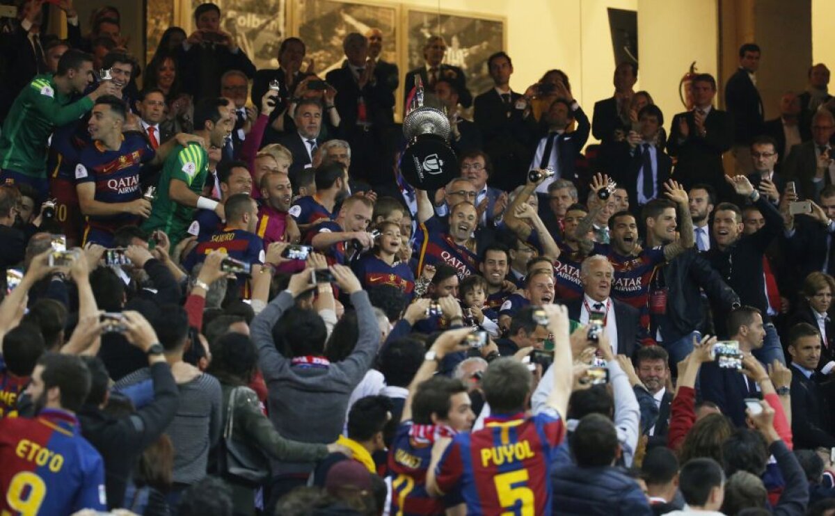 VIDEO + FOTO Barcelona e REGINA! Echipa lui Luis Enrique și-a adjudecat Cupa în fața Sevillei, după reprizele de prelungiri, scor 2-0