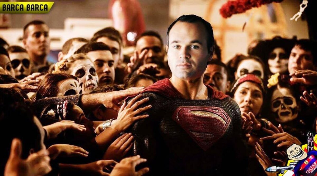 GALERIE FOTO Cele mai tari glume după finala Cupei Spaniei » Ce făcea Cristiano Ronaldo în timpul meciului și de ce s-a bucurat Messi