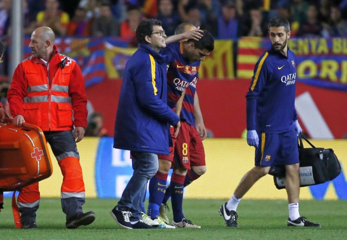 VIDEO + FOTO Suarez, în lacrimi la finala Cupei Spaniei » Cât va lipsi atacantul uruguayan