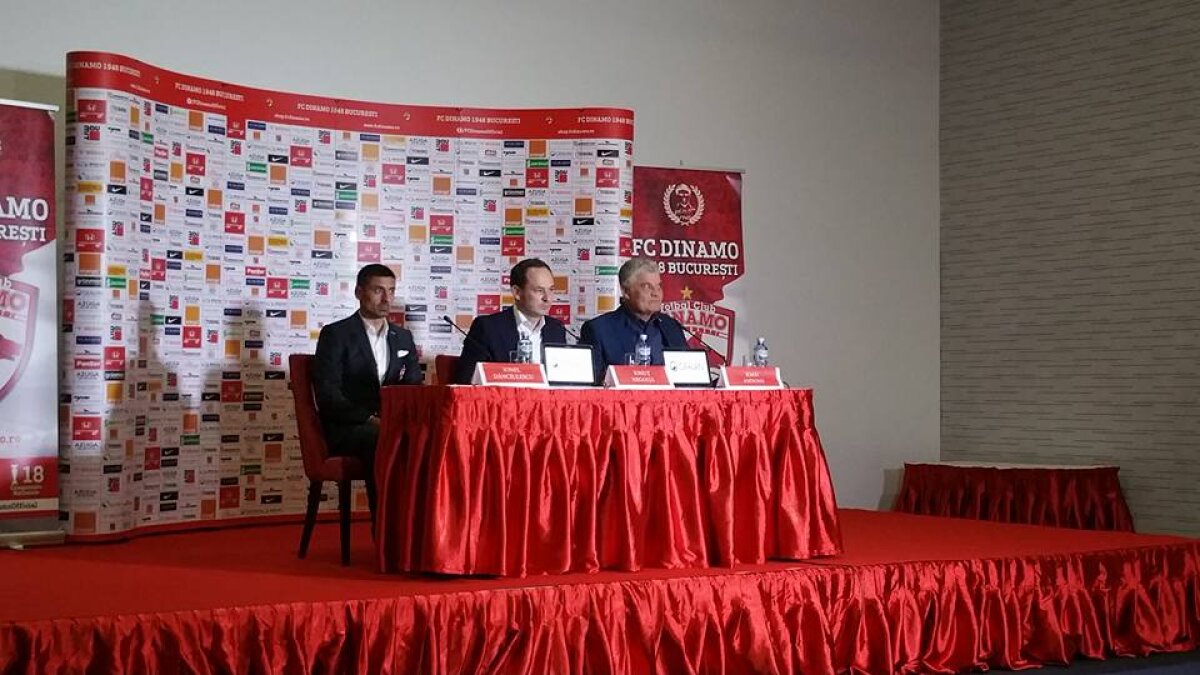 FOTO + VIDEO Andone a fost prezentat la Dinamo » Dezvăluiri despre transferuri: "Am făcut ofertă pentru Elhamed și alți doi jucători"