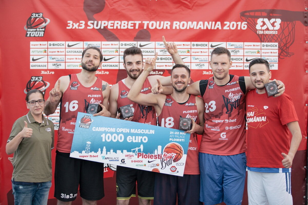 GALERIE FOTO Drumul către FIBA 3x3 World Tour a început la Ploiești cu un show de zile mari