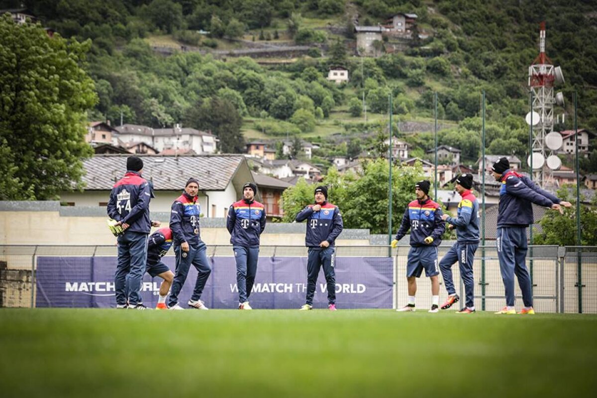 VIDEO + FOTO Antrenament special pentru "tricolori" » Azi s-a pus accent pe pregătirea fizică 