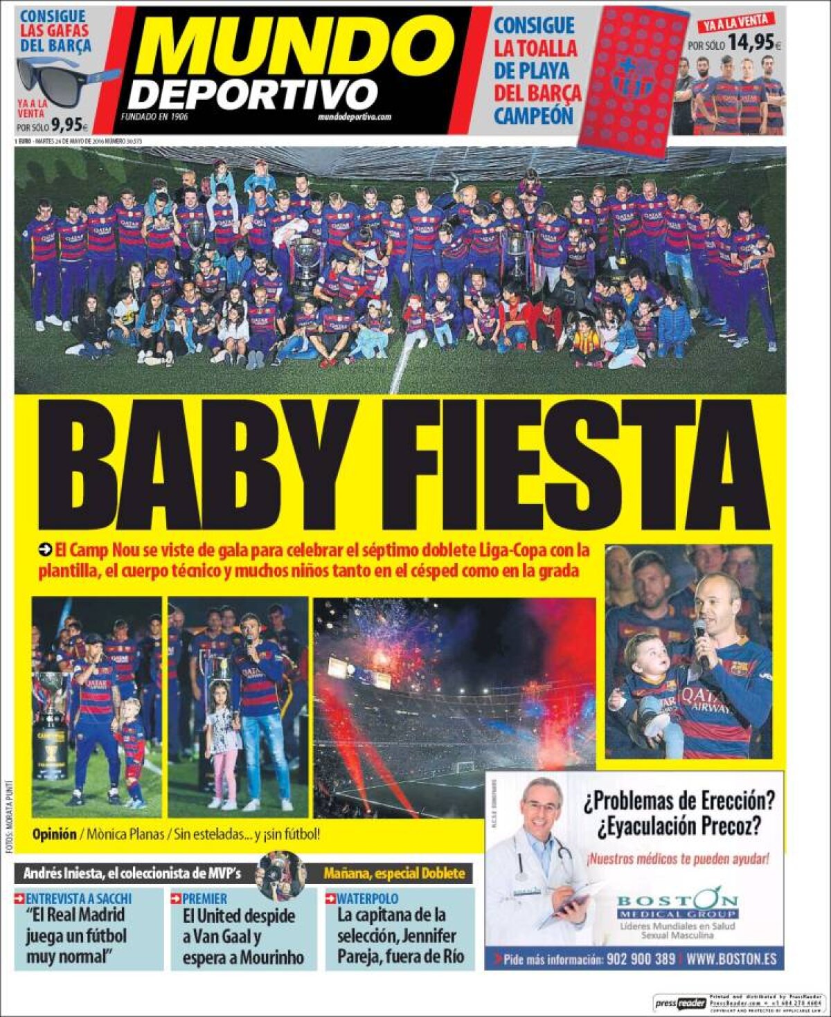 Ce scriu azi ziarele de sport din lume (24 mai 2016)