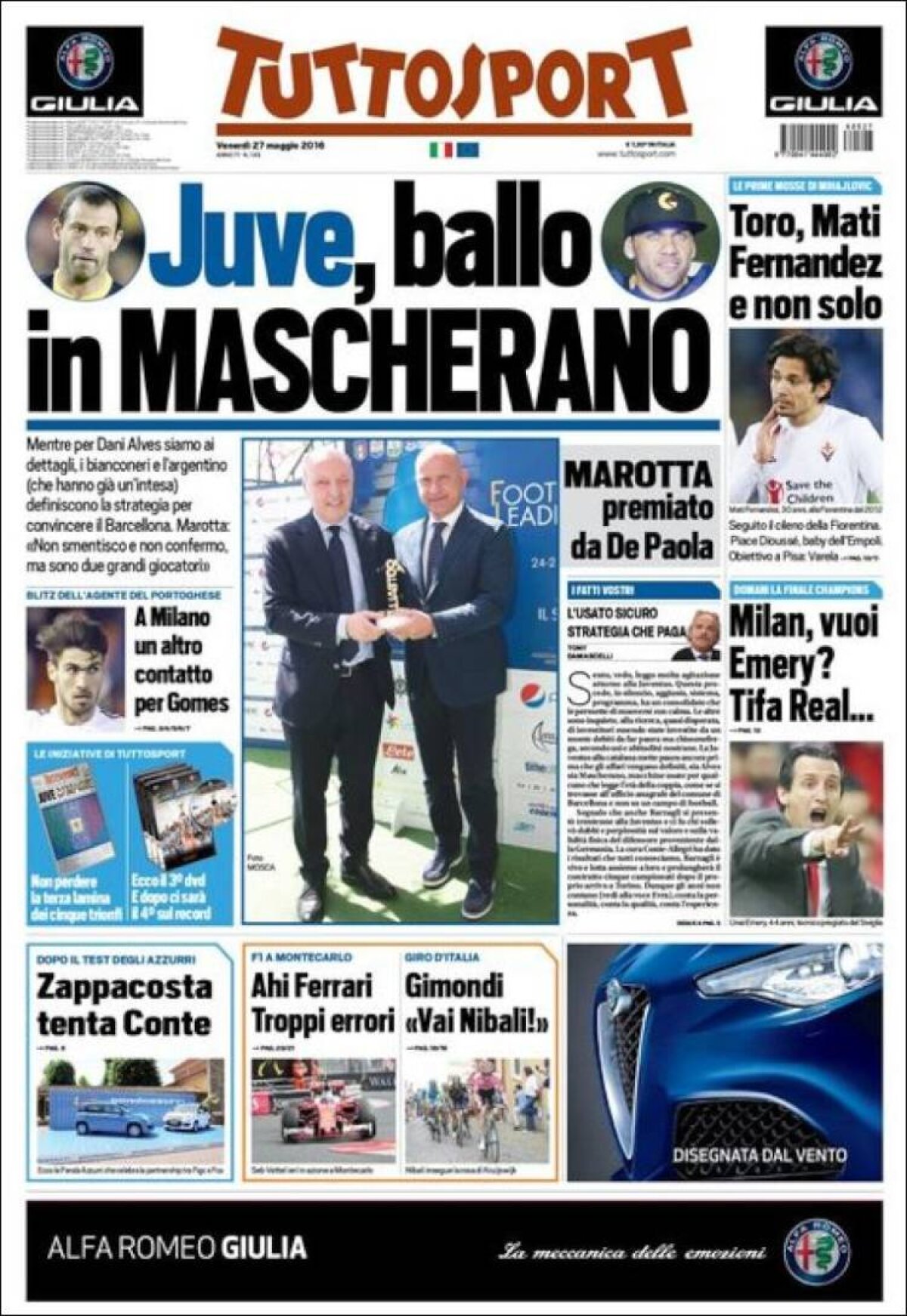 Ce scriu azi ziarele de sport din lume (27 mai 2016)