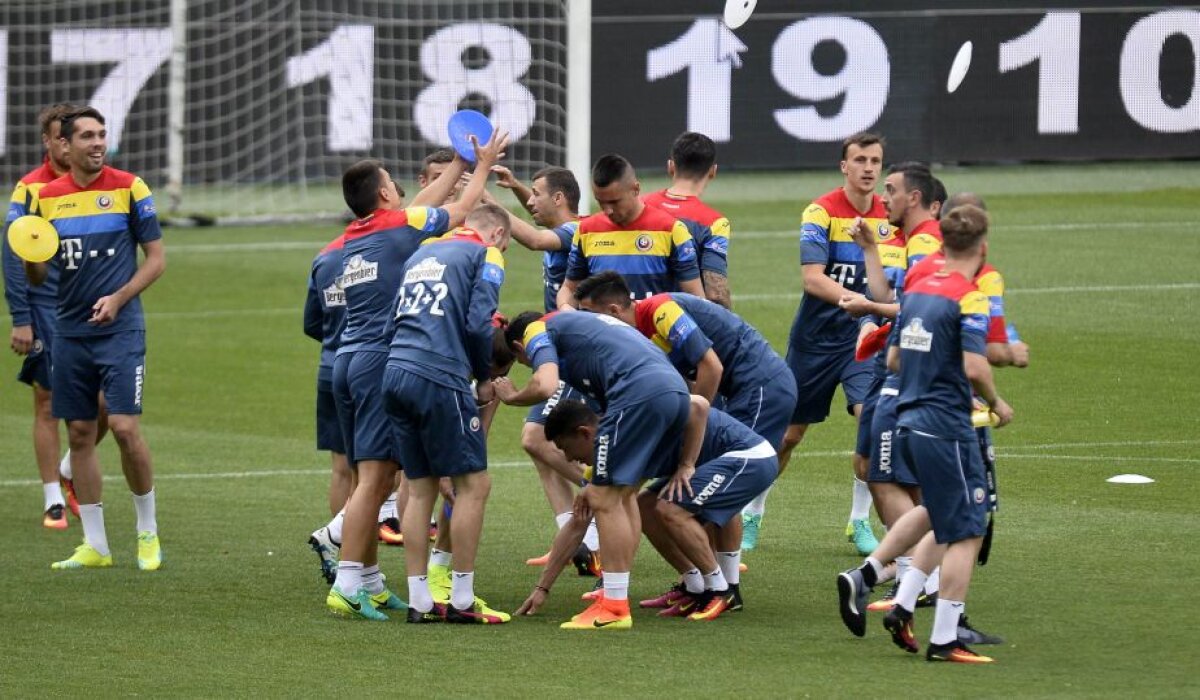 GALERIE FOTO Relaxare și zâmbete la antrenamentul echipei naționale de azi 