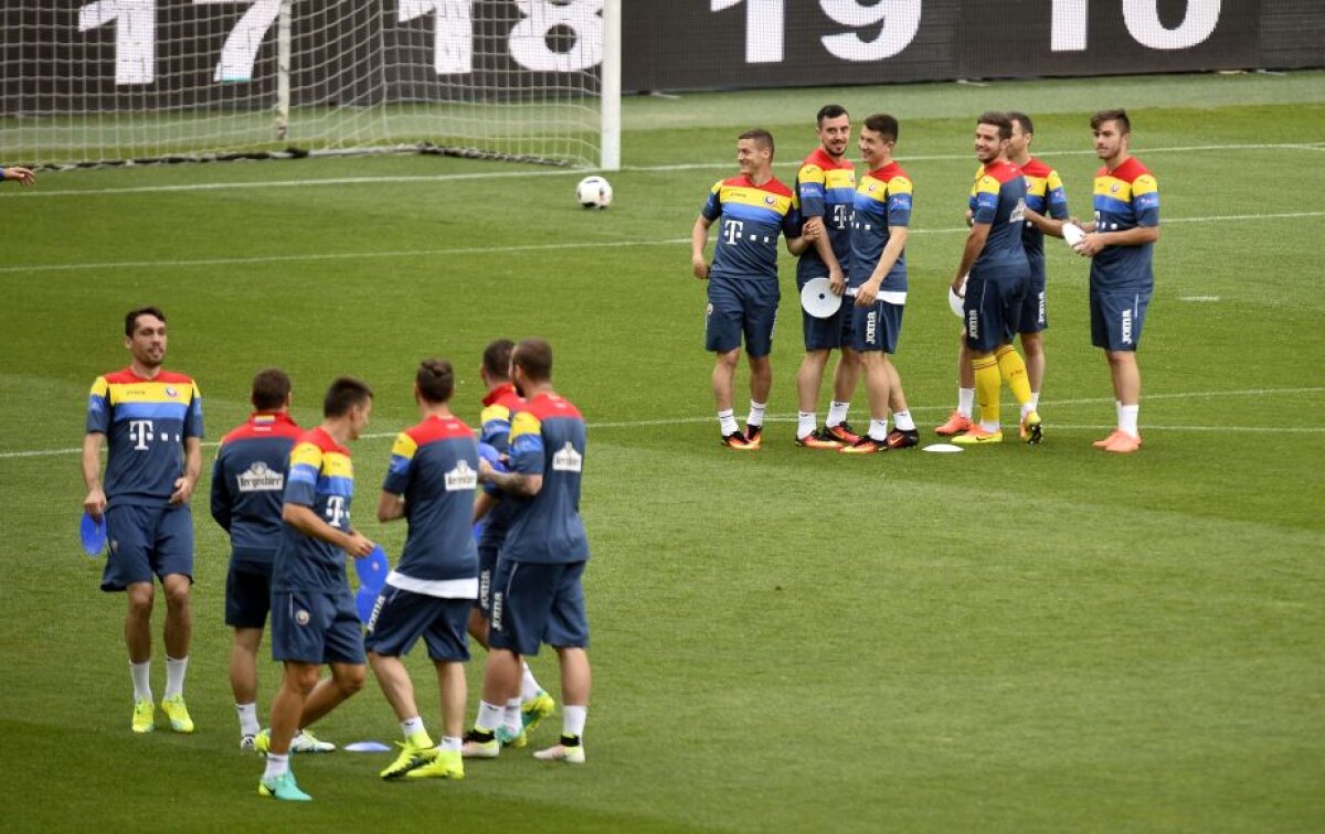 GALERIE FOTO Relaxare și zâmbete la antrenamentul echipei naționale de azi 