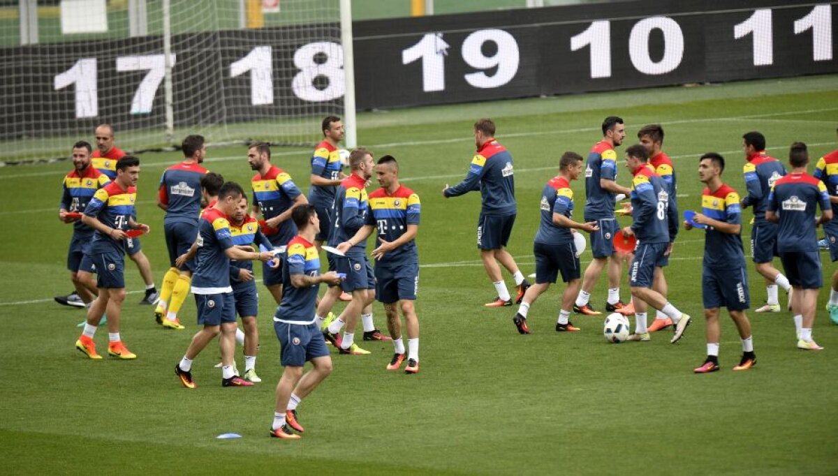 GALERIE FOTO Relaxare și zâmbete la antrenamentul echipei naționale de azi 