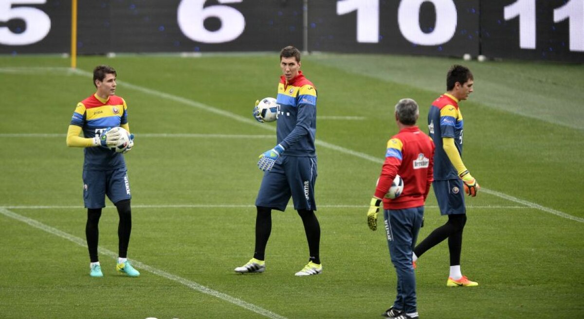 GALERIE FOTO Relaxare și zâmbete la antrenamentul echipei naționale de azi 