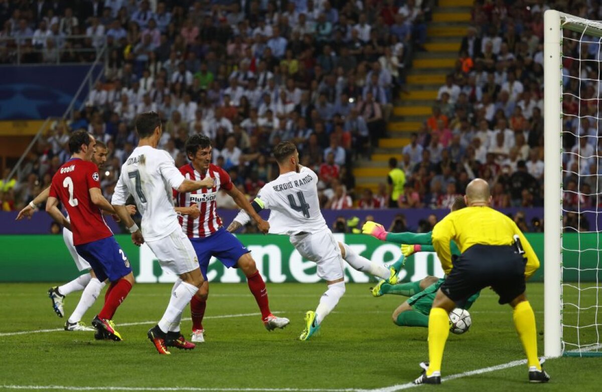 VIDEO şi FOTO Real Madrid - Atletico Madrid 1-1 (5-3) » Real Madrid câştigă cel de-al 11-lea trofeu al Ligii Campionilor din istorie!