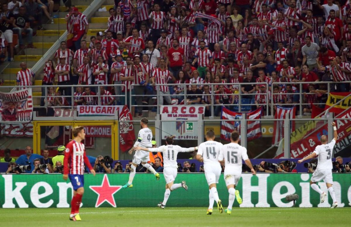 VIDEO şi FOTO Real Madrid - Atletico Madrid 1-1 (5-3) » Real Madrid câştigă cel de-al 11-lea trofeu al Ligii Campionilor din istorie!