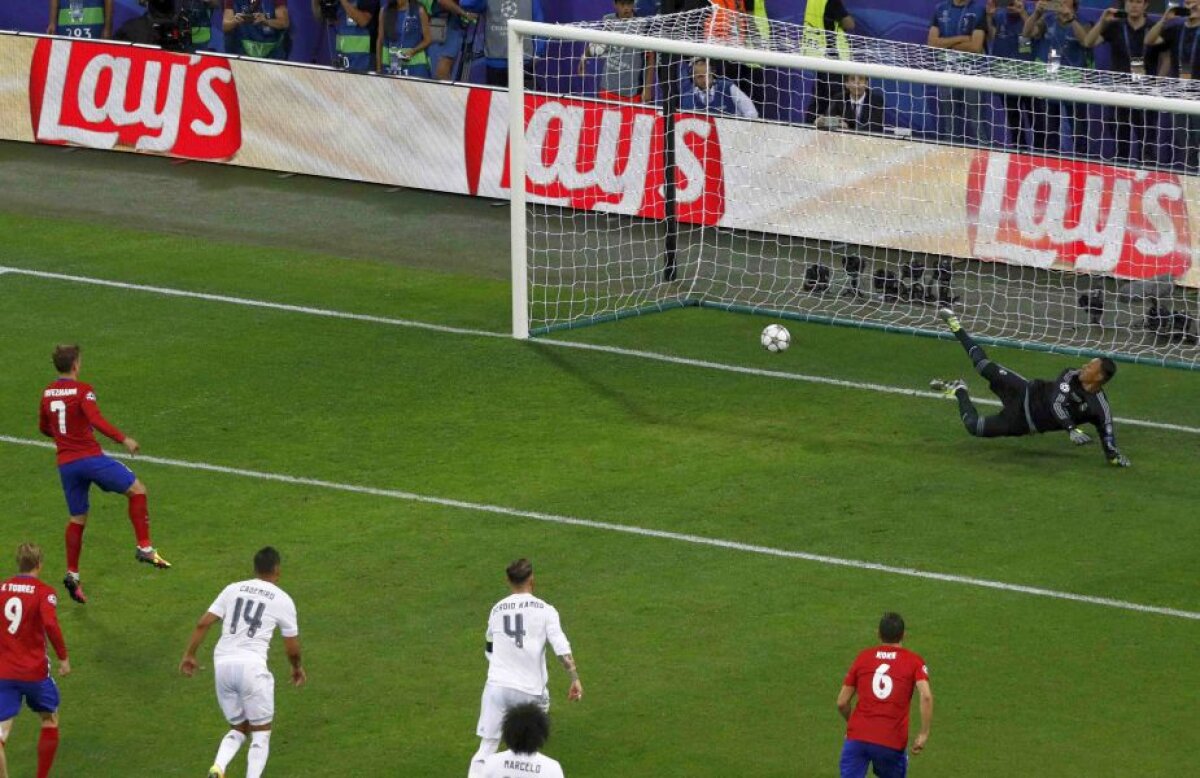 VIDEO şi FOTO Real Madrid - Atletico Madrid 1-1 (5-3) » Real Madrid câştigă cel de-al 11-lea trofeu al Ligii Campionilor din istorie!