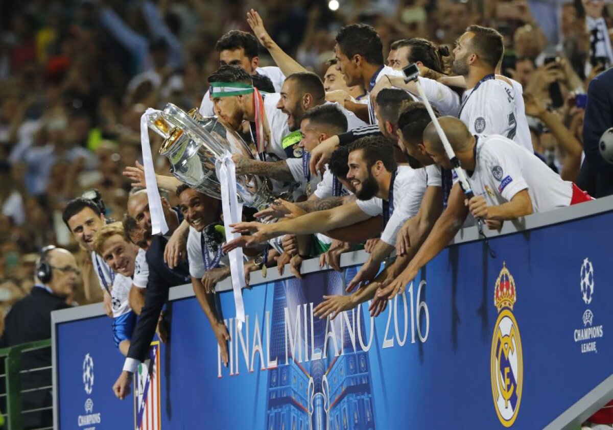 GALERIE FOTO 50 de imagini spectaculoase de la FINALA UEFA CHAMPIONS LEAGUE! Real Madrid ridică din nou trofeul