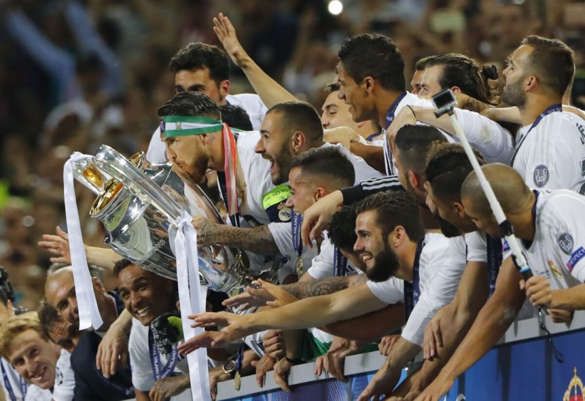 GALERIE FOTO 50 de imagini spectaculoase de la FINALA UEFA CHAMPIONS LEAGUE! Real Madrid ridică din nou trofeul