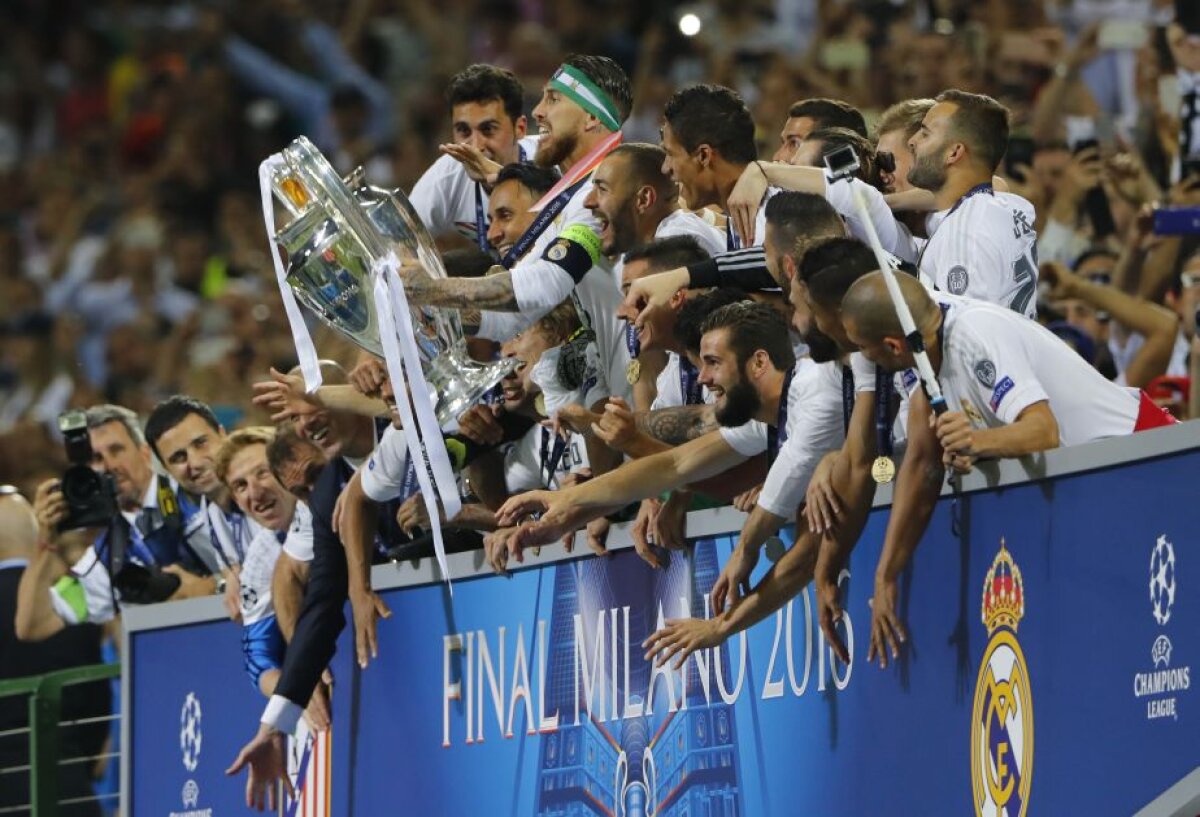 GALERIE FOTO 50 de imagini spectaculoase de la FINALA UEFA CHAMPIONS LEAGUE! Real Madrid ridică din nou trofeul