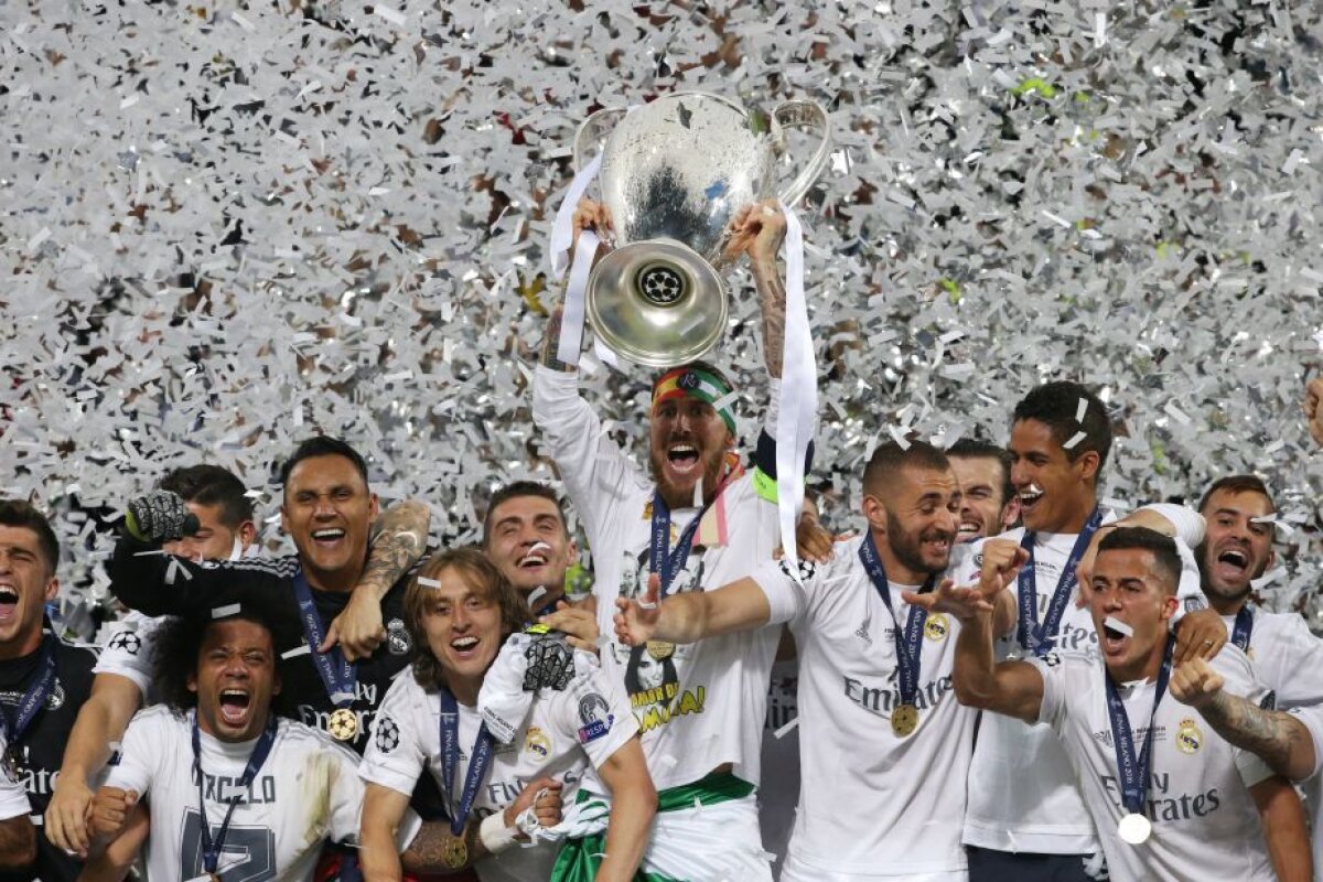 GALERIE FOTO 50 de imagini spectaculoase de la FINALA UEFA CHAMPIONS LEAGUE! Real Madrid ridică din nou trofeul