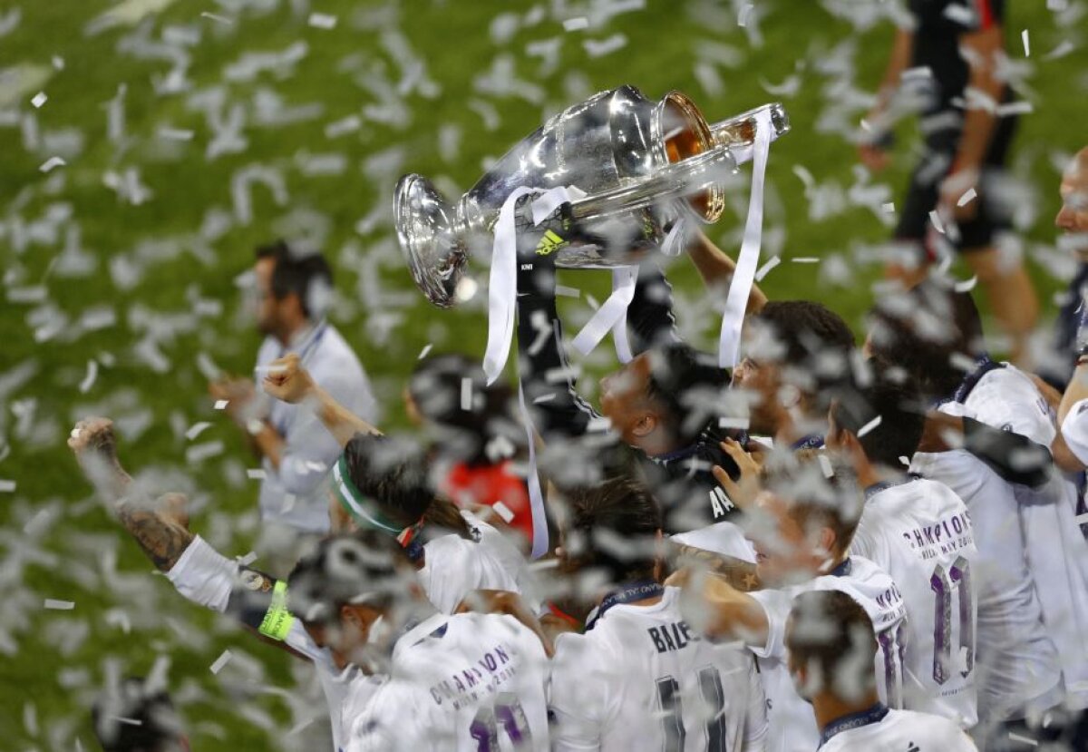 GALERIE FOTO 50 de imagini spectaculoase de la FINALA UEFA CHAMPIONS LEAGUE! Real Madrid ridică din nou trofeul