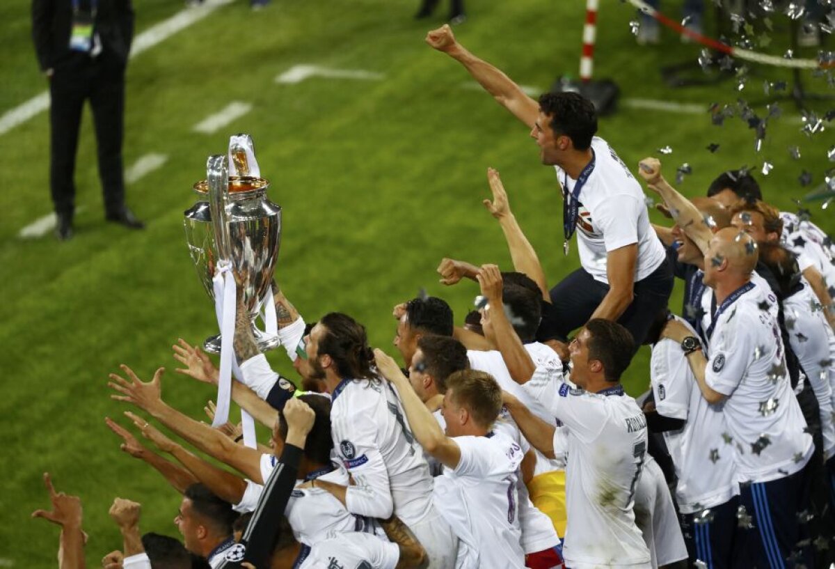 GALERIE FOTO 50 de imagini spectaculoase de la FINALA UEFA CHAMPIONS LEAGUE! Real Madrid ridică din nou trofeul