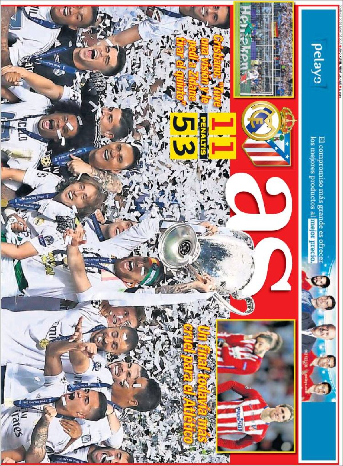 Ce scriu azi ziarele de sport din lume (29 mai 2016)