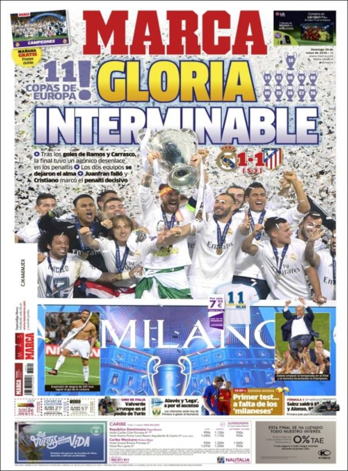 Ce scriu azi ziarele de sport din lume (29 mai 2016)