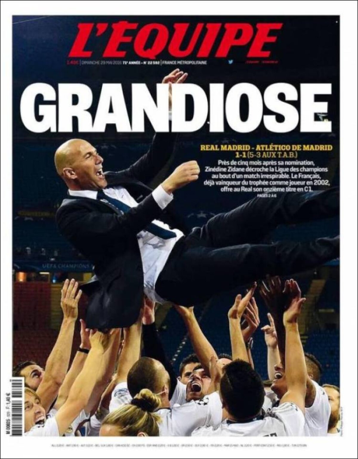 Ce scriu azi ziarele de sport din lume (29 mai 2016)