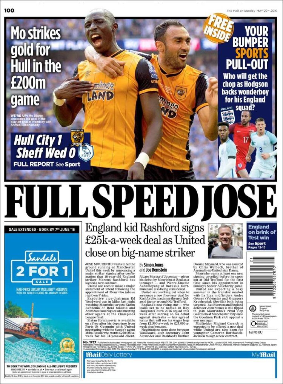 Ce scriu azi ziarele de sport din lume (29 mai 2016)