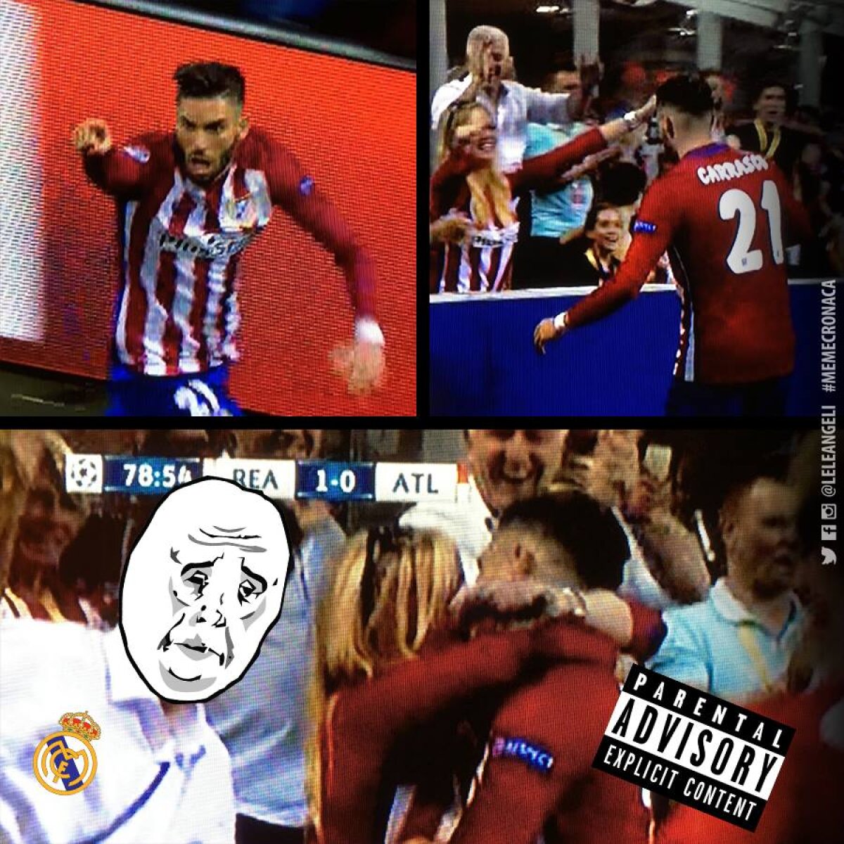 GALERIE FOTO Cele mai tari glume de la finala Champions League » Fanii Barcelonei și Messi au fost ținta ironiilor 