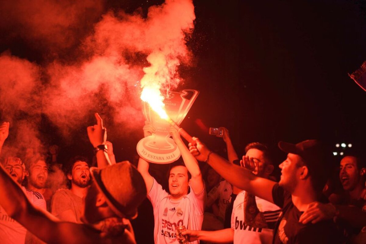 GALERIE FOTO + VIDEO Imagini EXCLUSIVE de la Milano » Gazeta îți arată cum s-a trăit finala Champions League în Italia