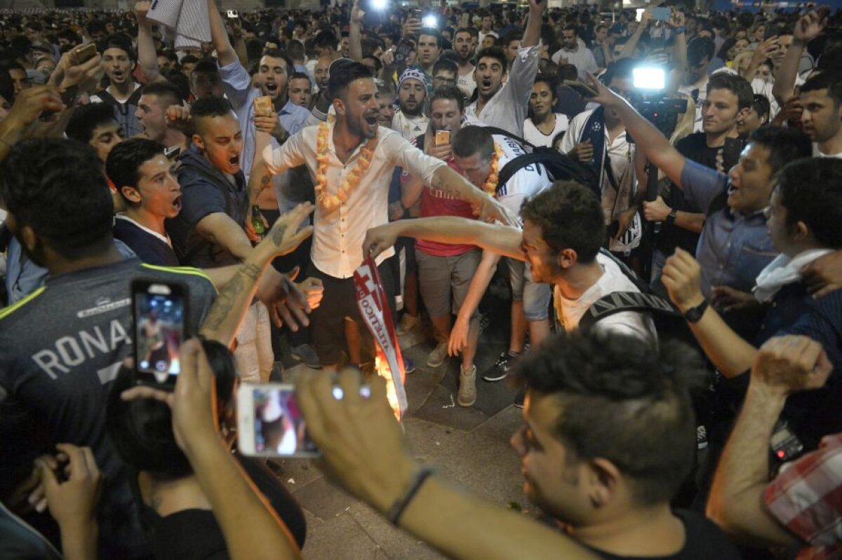 GALERIE FOTO + VIDEO Imagini EXCLUSIVE de la Milano » Gazeta îți arată cum s-a trăit finala Champions League în Italia