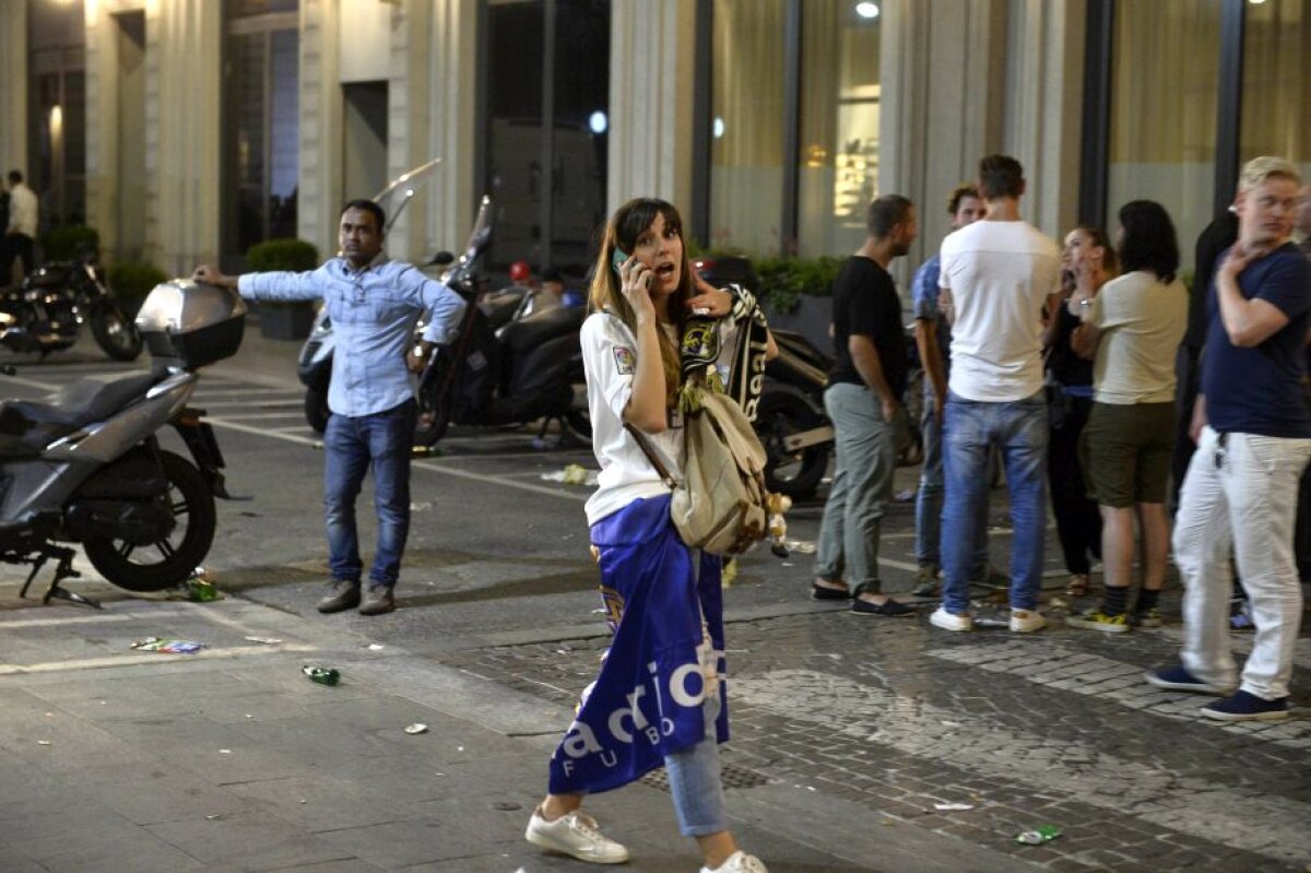 GALERIE FOTO + VIDEO Imagini EXCLUSIVE de la Milano » Gazeta îți arată cum s-a trăit finala Champions League în Italia